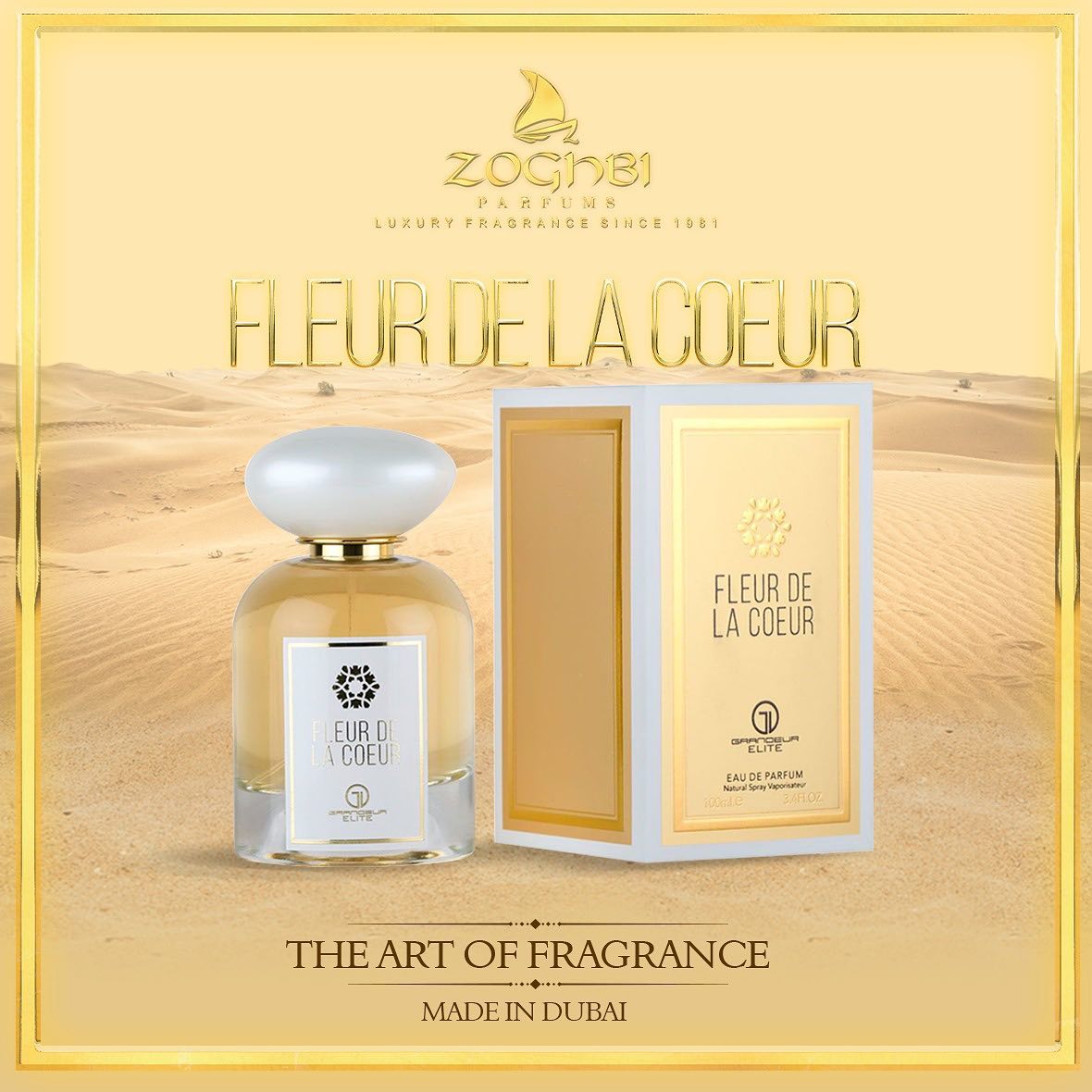 Fleur De La Coeur 100ml 3.4fl.oz - ER.GA.Fragancias